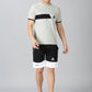 Trendy Grey T-shirt and Shorts Combo