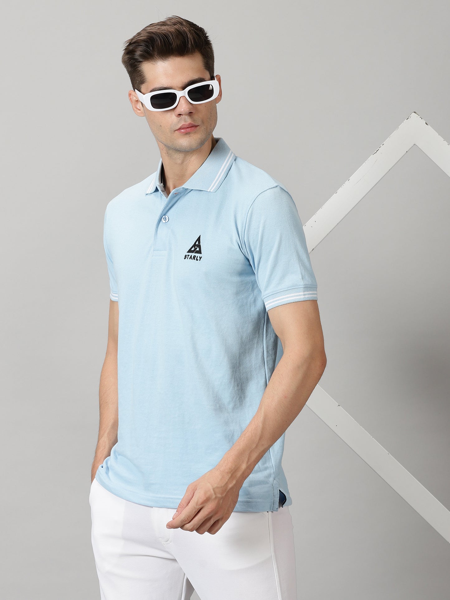 Classic Comfort: Men's Solid Polo T-Shirts