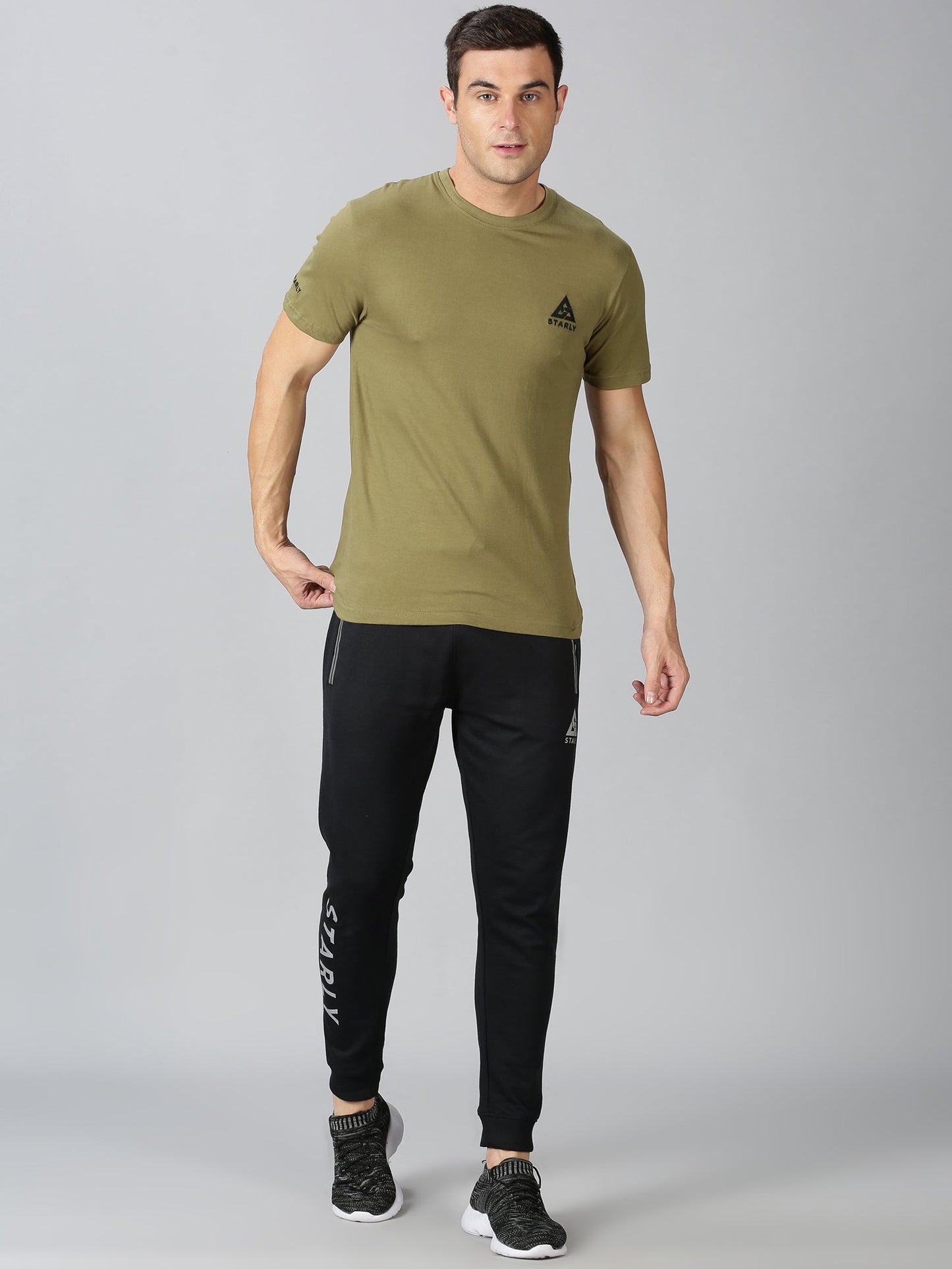 Olive Green & Black Co-Ords