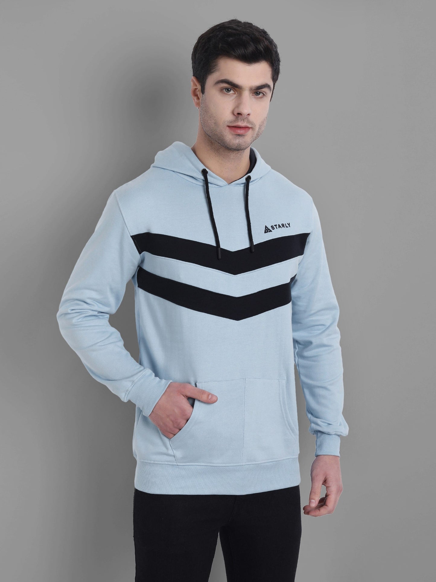 Hoodies: Sky-blue