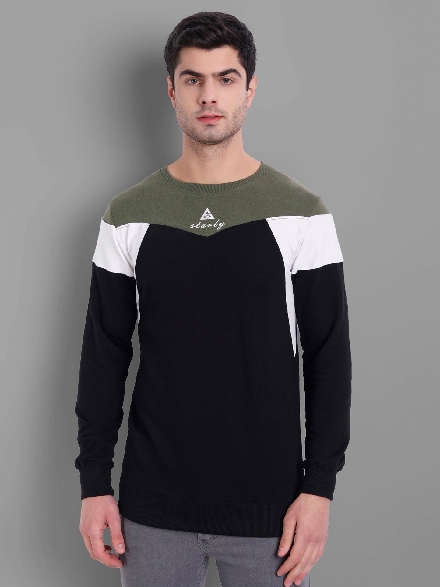 Men's Full Sleeve Roundneck Sweatshirt Combo