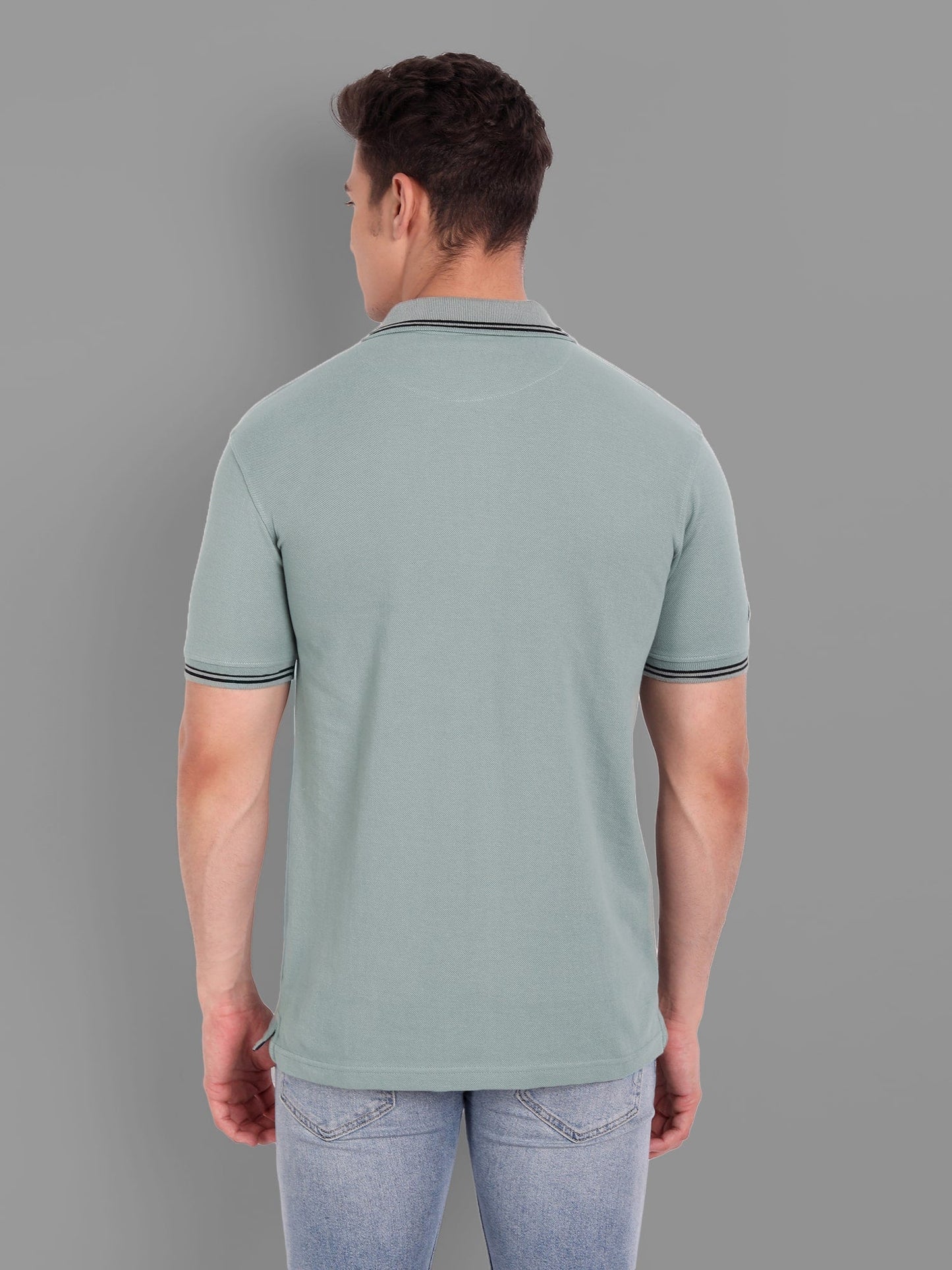 Solids Polo T-Shirt : C-Green