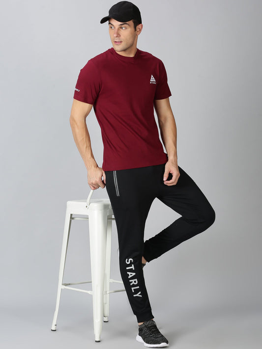 Maroon Black Co-Ords