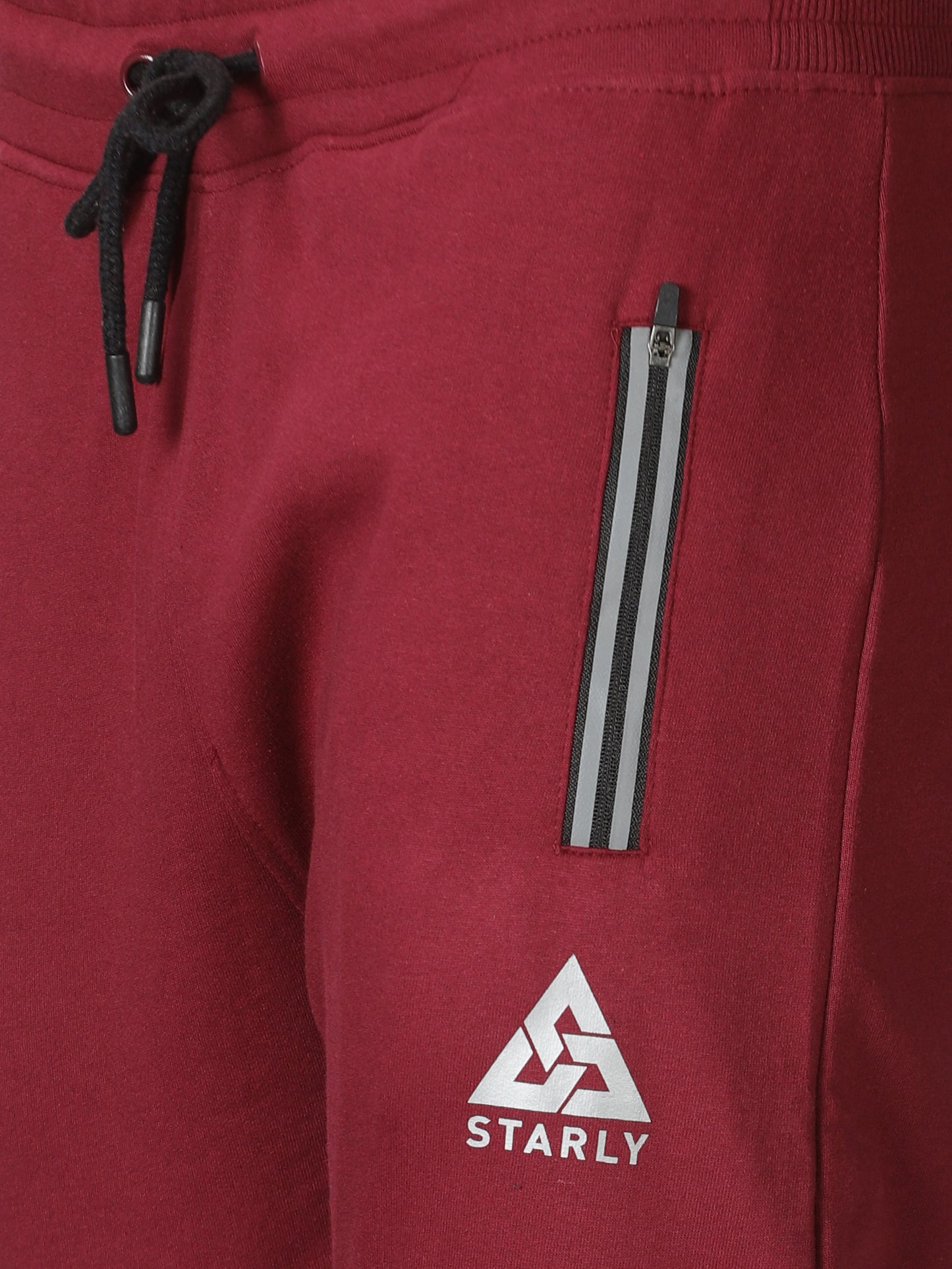 Maroon Track Pants