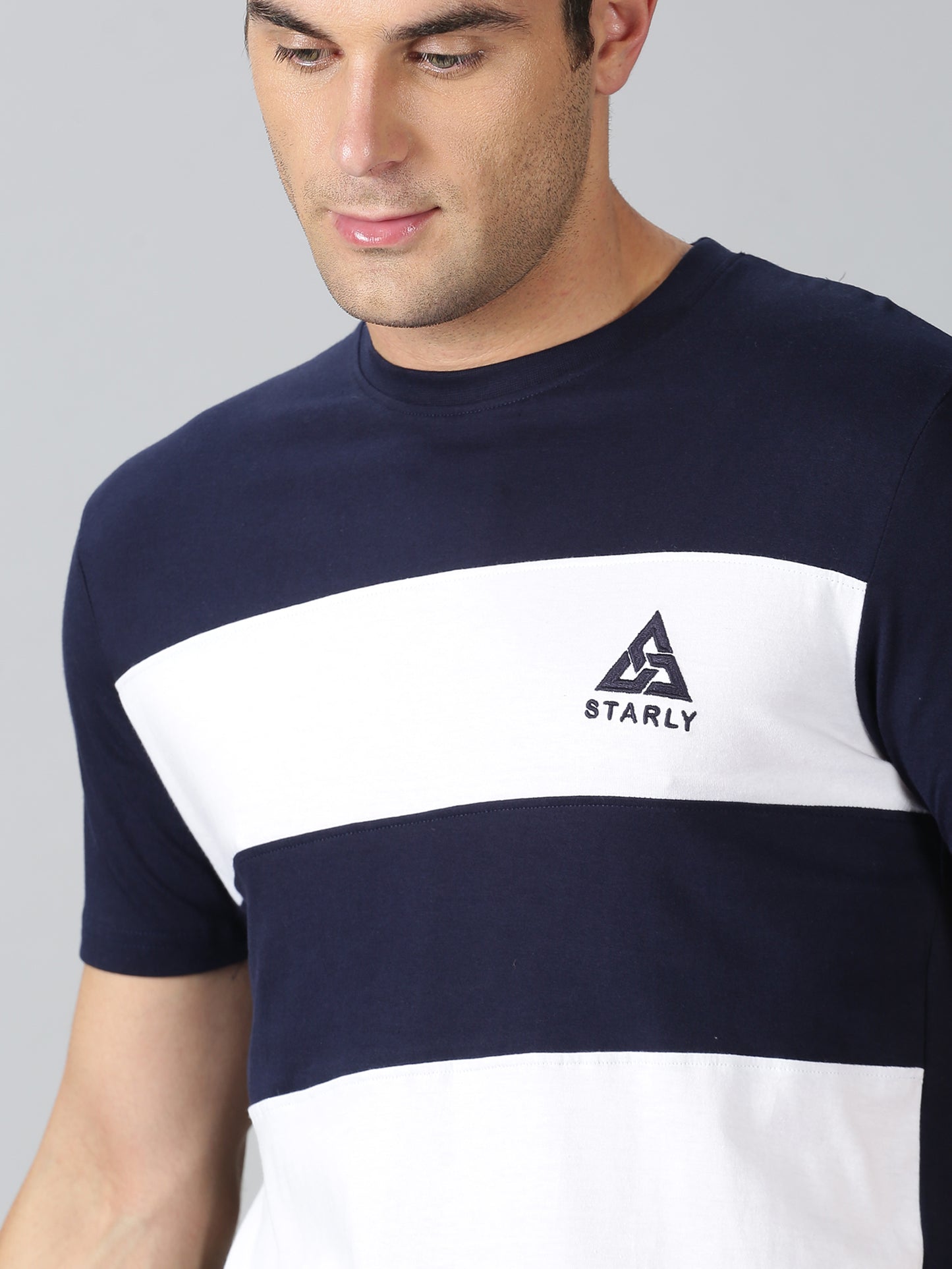 Men's Half Sleeve T-Shirt : Navy Blue