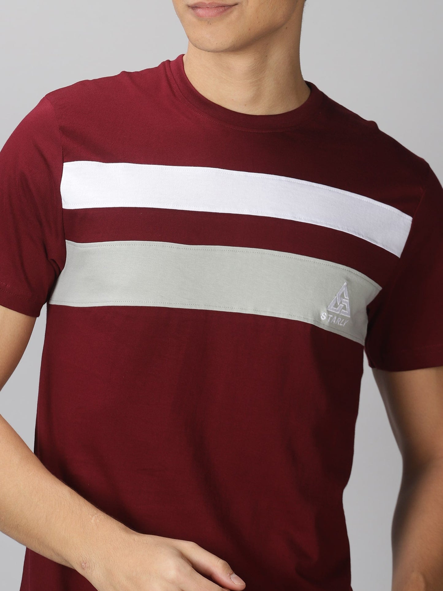 Men's Co-ord Sets : Maroon & Black