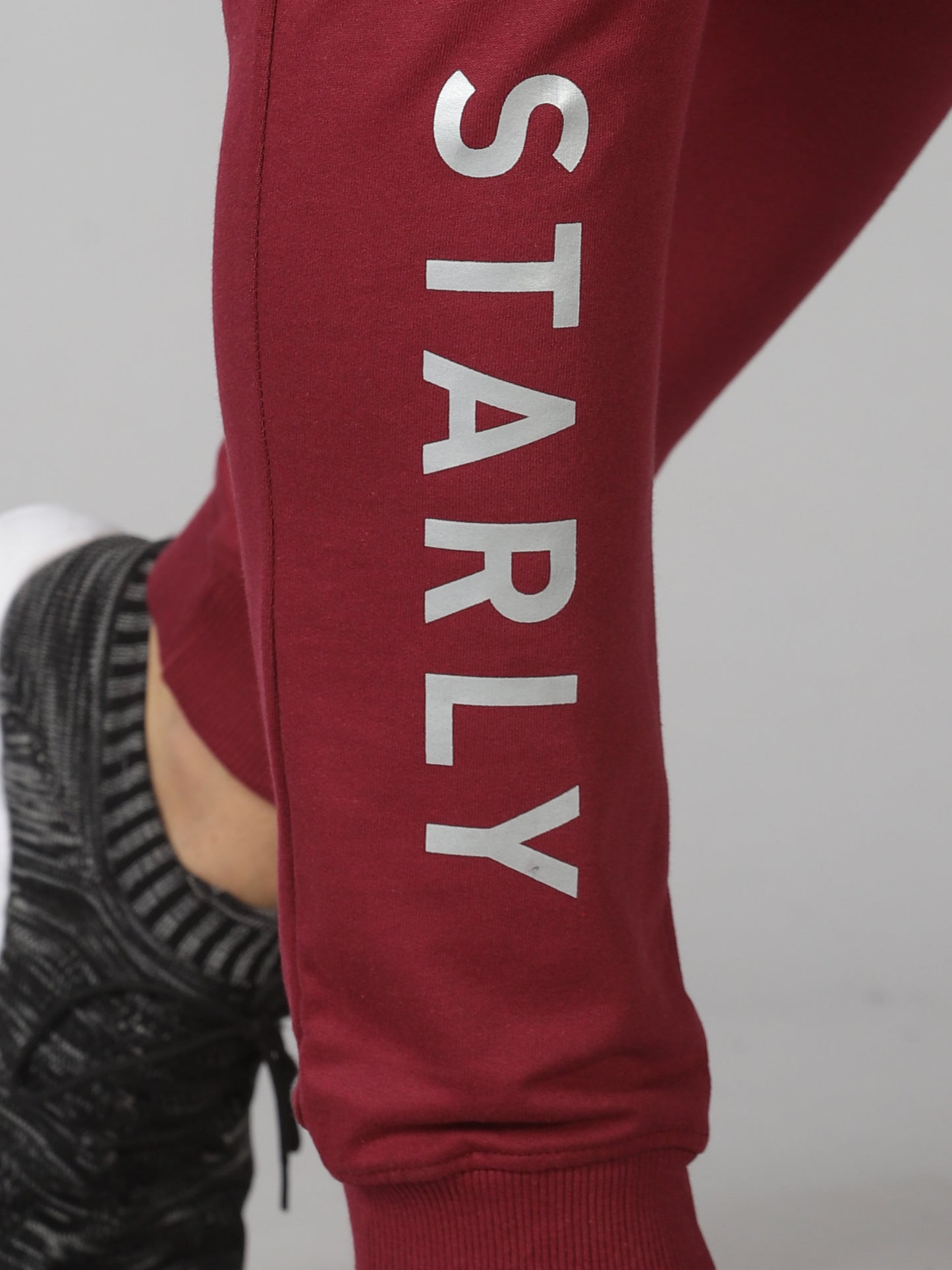 Maroon Track Pants